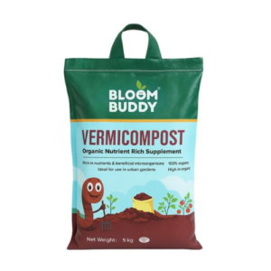 BLOOMBUDDY Organic Vermicompost – 5 kg